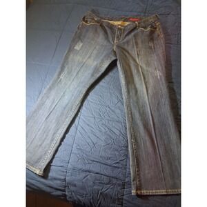 Seven7 Jeans Womens Size 24 Blue‎ Denim Regular Bootcut Stretch